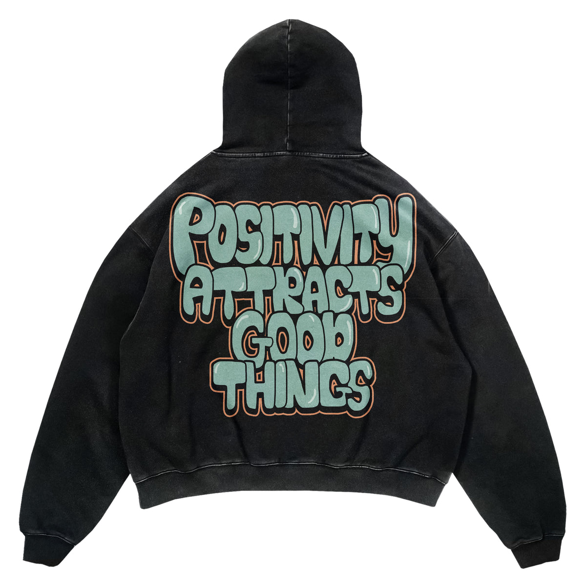 POSITIVITY ATTRACTS GOOD THINGS - Hoodie