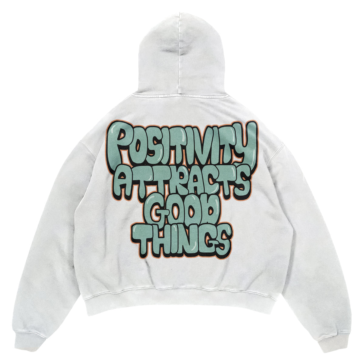 POSITIVITY ATTRACTS GOOD THINGS - Hoodie