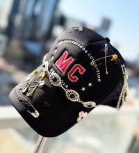 Made In Seconds Custom Black Trucker Hat with Accessories